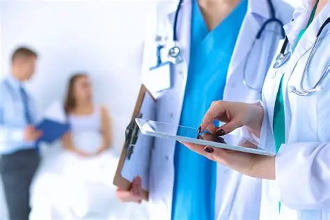 Team planning and clinical research operations illustration